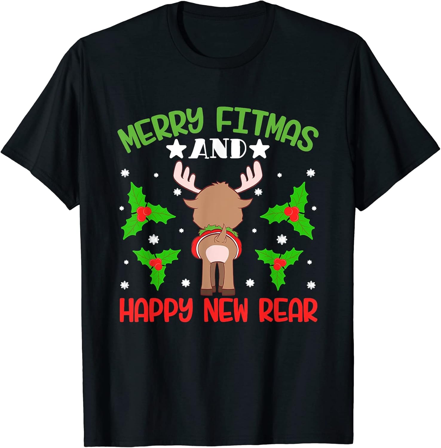 Merry Fitmas Christmas Funny New Years Eve 2022