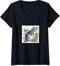 Whale With Succulents Around Boho Style Merch