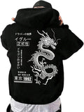 Men's Graphic Quarter Zip Hoodies Casual Long Sleeve Drop Shoulder Sweatshirt Pullover Streetwear Top