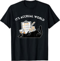 It's Accrual World Accountant Bookkeeper Cute Cat