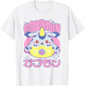 Gabumon Chibi Bubble Letter Kanji Digital Monsters T-Shirt