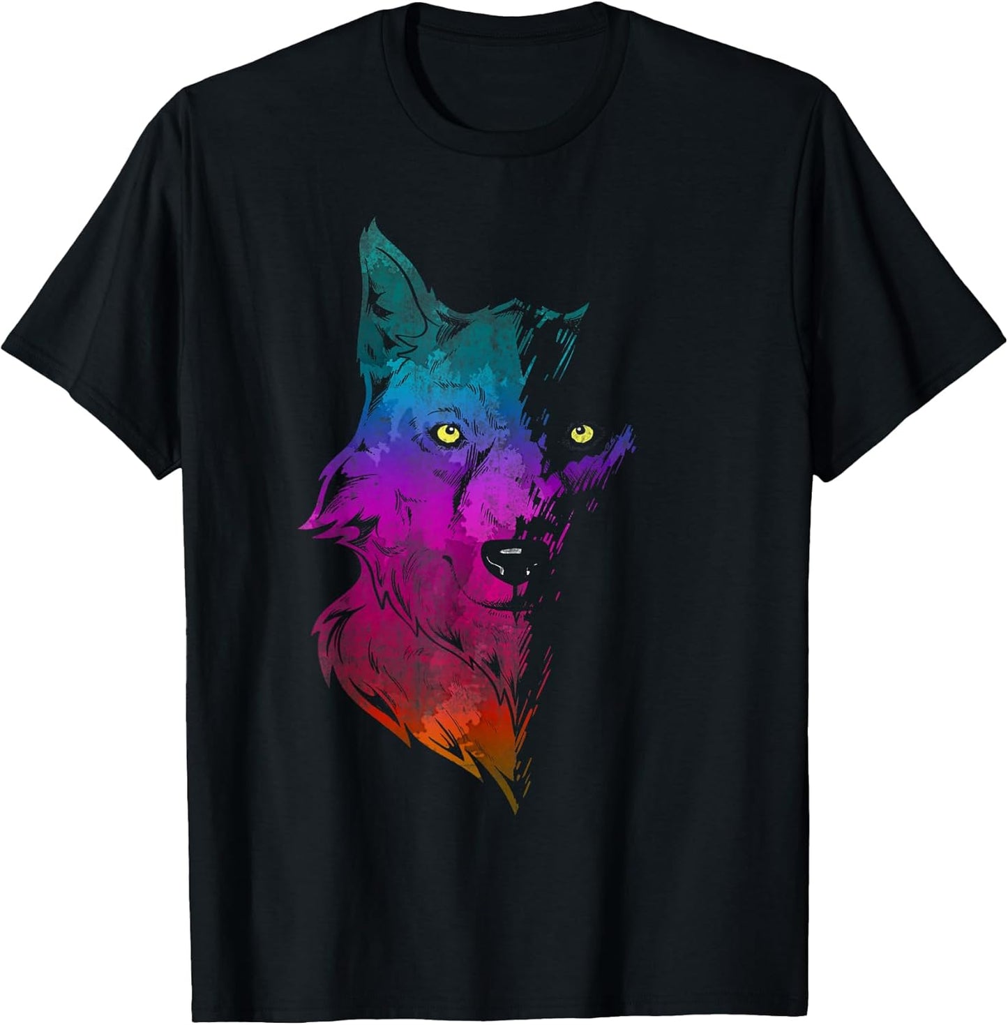 Moon Wolf Predator Animal Gift
