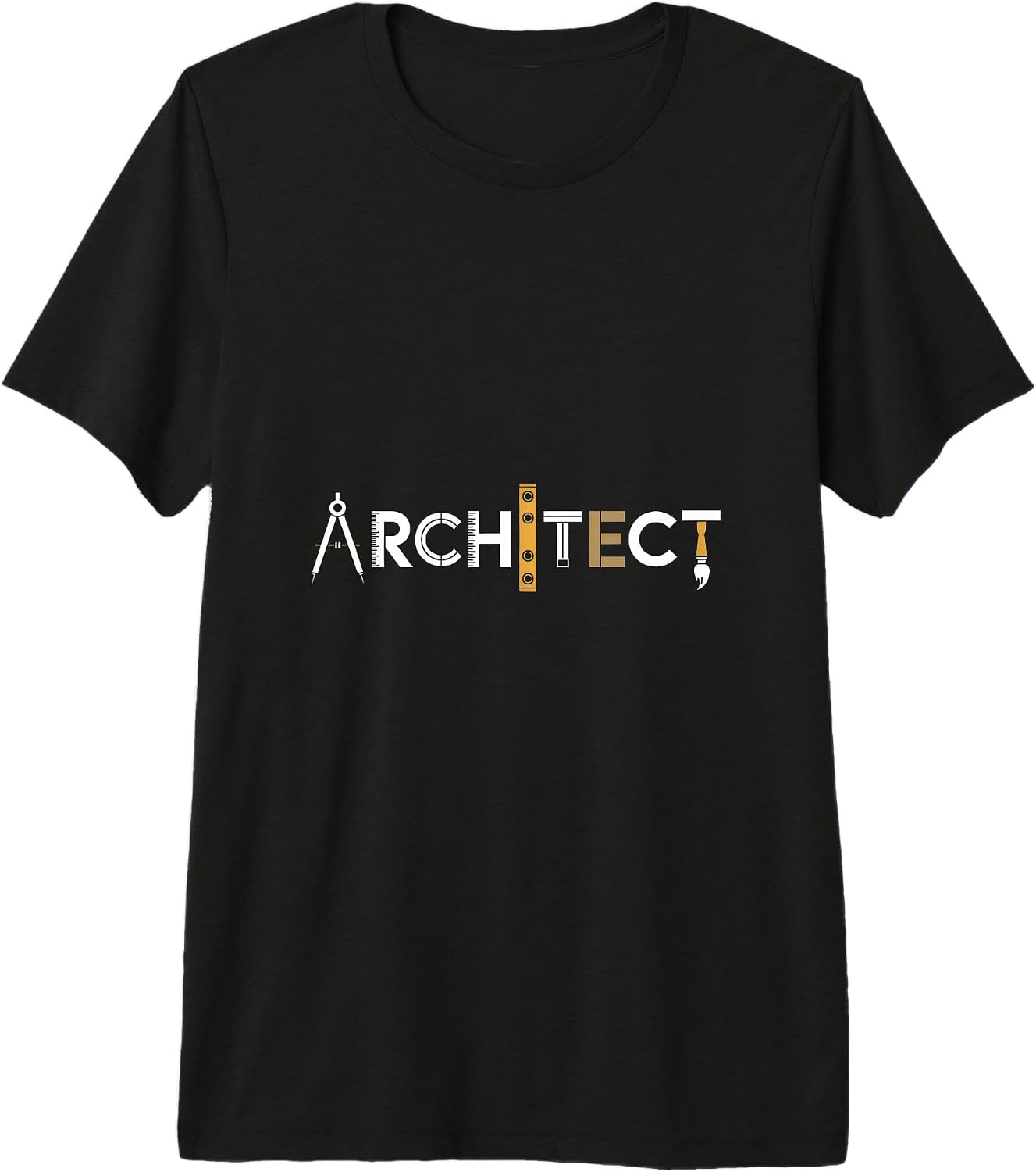Architect Vintage Typography Career Profession