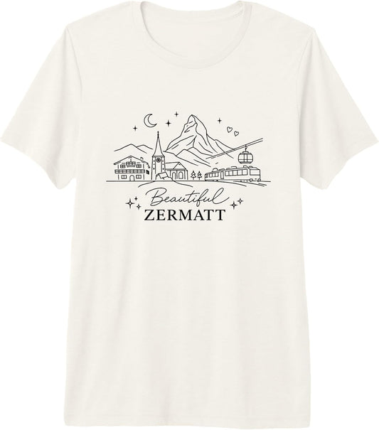Zermatt Travel Switzerland Lovers Mountain Fans