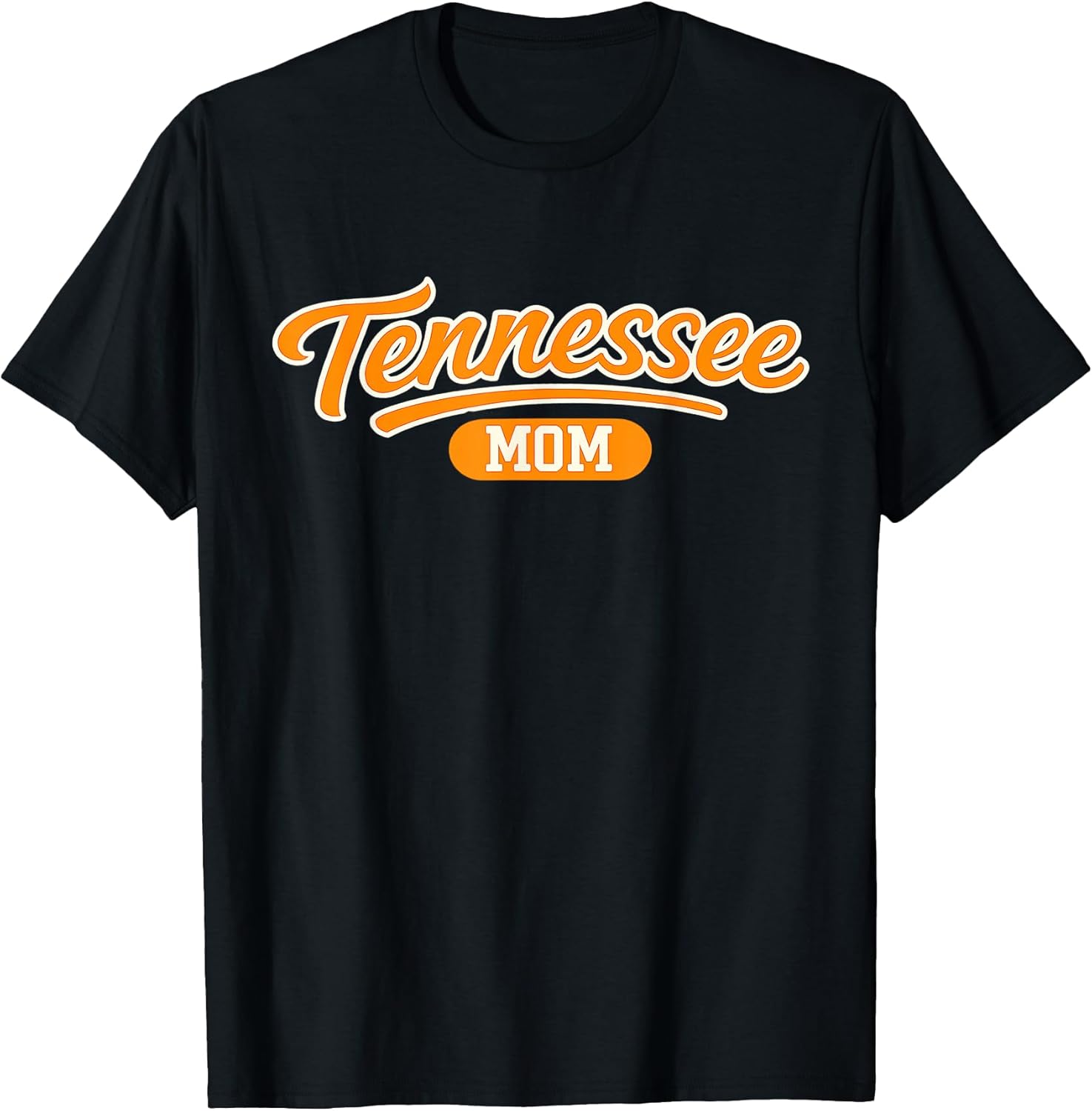 Vintage Tennessee Mom Bold Retro Varsity Lettering T-Shirt