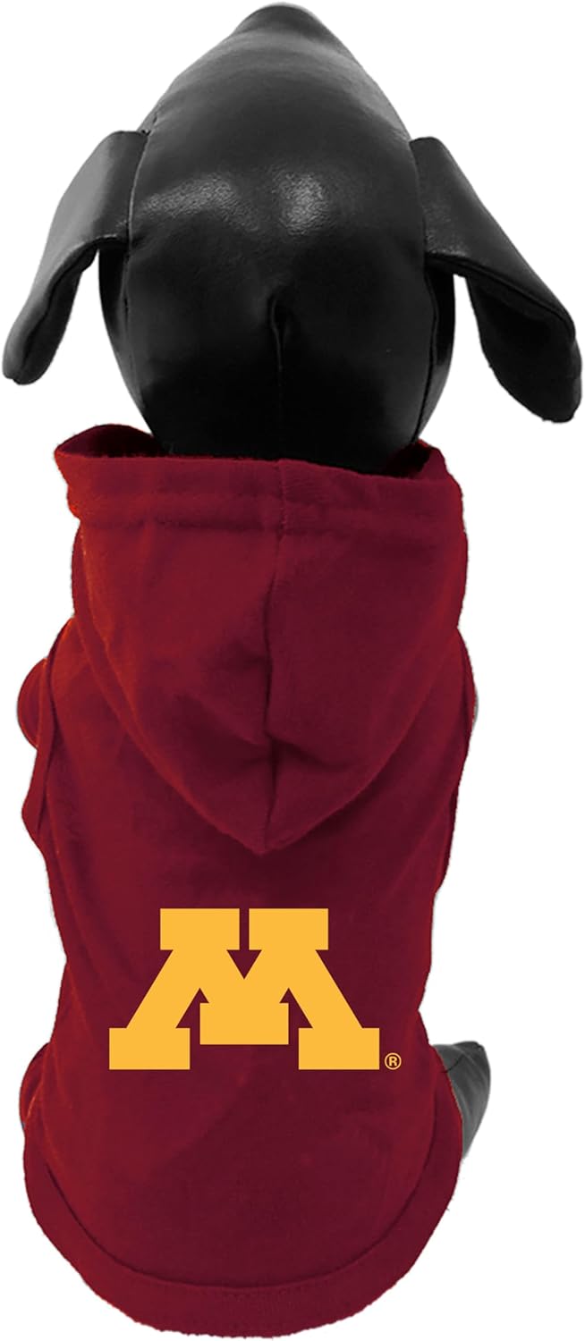 NCAA Minnesota Golden Gophers Collegiate Cotton Lycra Hooded Dog Shirt