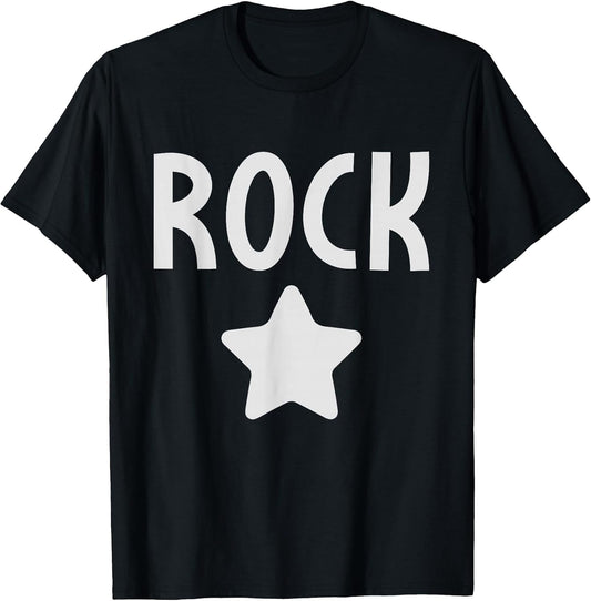 Cool Rock Star, Music Band, Funny Rock Girls Boys Kids T-Shirt