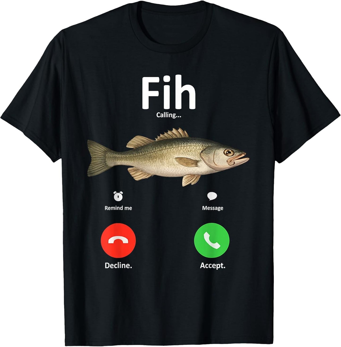 Fih Calling Remind Me Message Merch Shirt Store