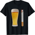 Smoking Cigarette Drinking Dad Beer Lover