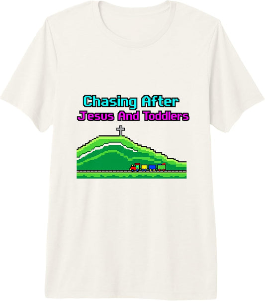 Funny Christian Parents Faith Pixel Art Gamer
