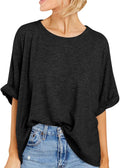 Women Oversized T-Shirt Summer Casual Short Sleeve Loose Tee Tops