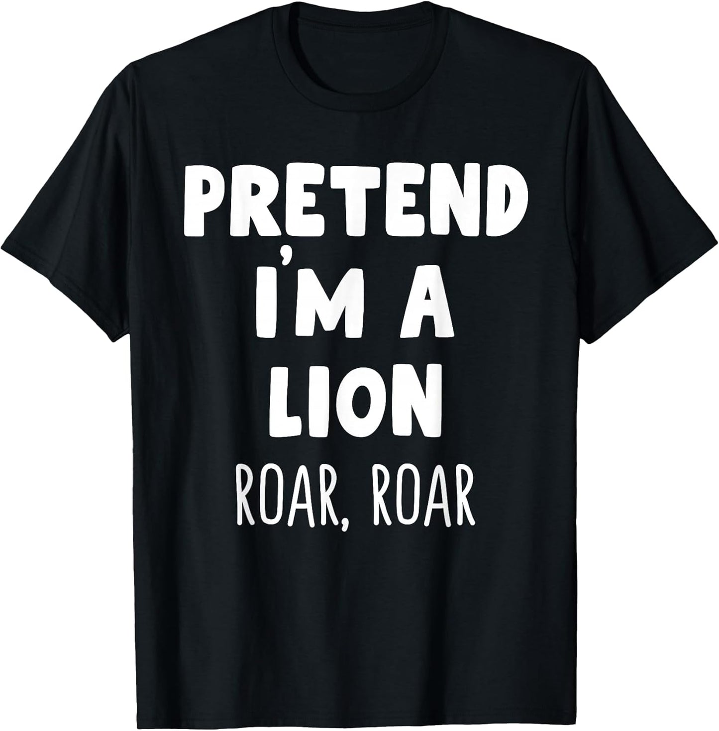 Funny Simple Lion Tee Shirts For Halloween