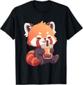 Neko Kawaii Red Panda Boba Tea