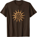 Spiral Sun Fairy Grunge Hippie Goblin Vintage Graphic T-Shirt