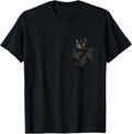 Cat Lover Gifts Black Cat in Bag T-Shirt