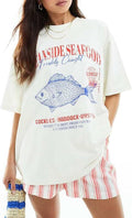 Womens Y2k Fruit Graphic Print Oversized T Shirts Summer Vintage Aesthetic Baggy Tees Tops Teen Girl Clothes