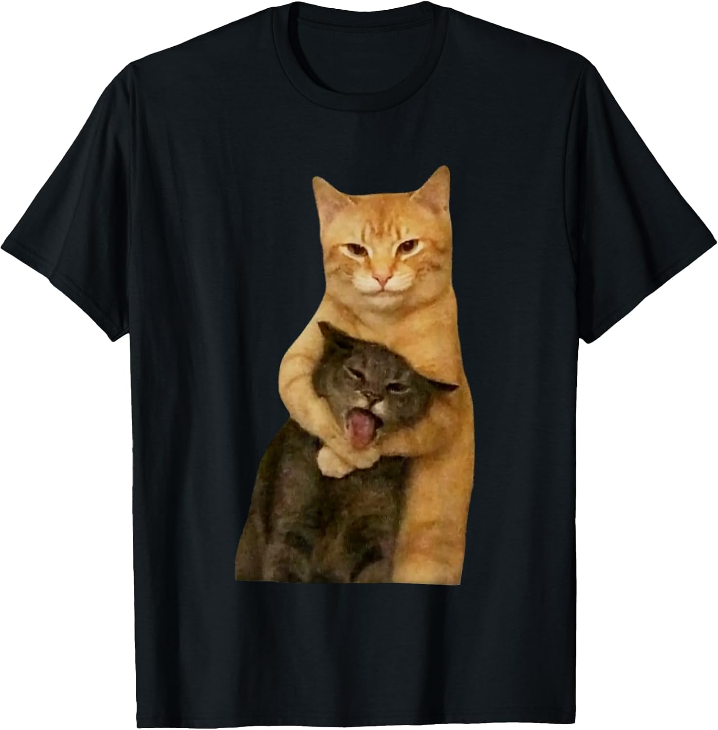 best friend funny cat art casual hoodie sweatshirt