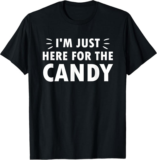 Funny Easter Egg Bunny I'm Just Here For The Candy