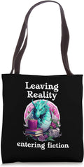 Leaving Reality Entering Fiction Shirt,Book Dragon