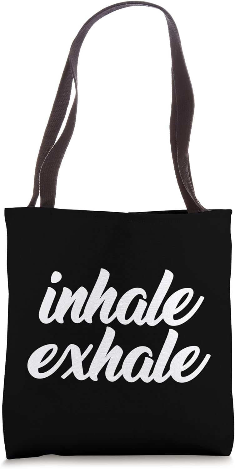 Inhale Exhale Yoga Workout Meditation Gift