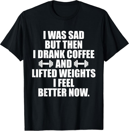 Funny Coffee Weightlifting Gift Shirts