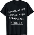 Kindergarten to College Graduation Gifts Shirts