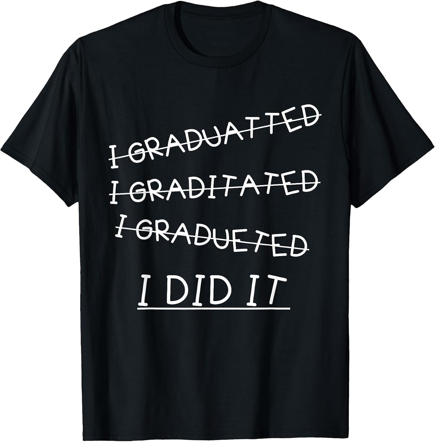 Kindergarten to College Graduation Gifts Shirts