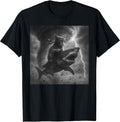 Cat Rides Shark Designs