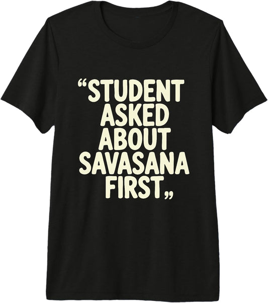Yoga Teacher Humor Funny Yogi Savasana