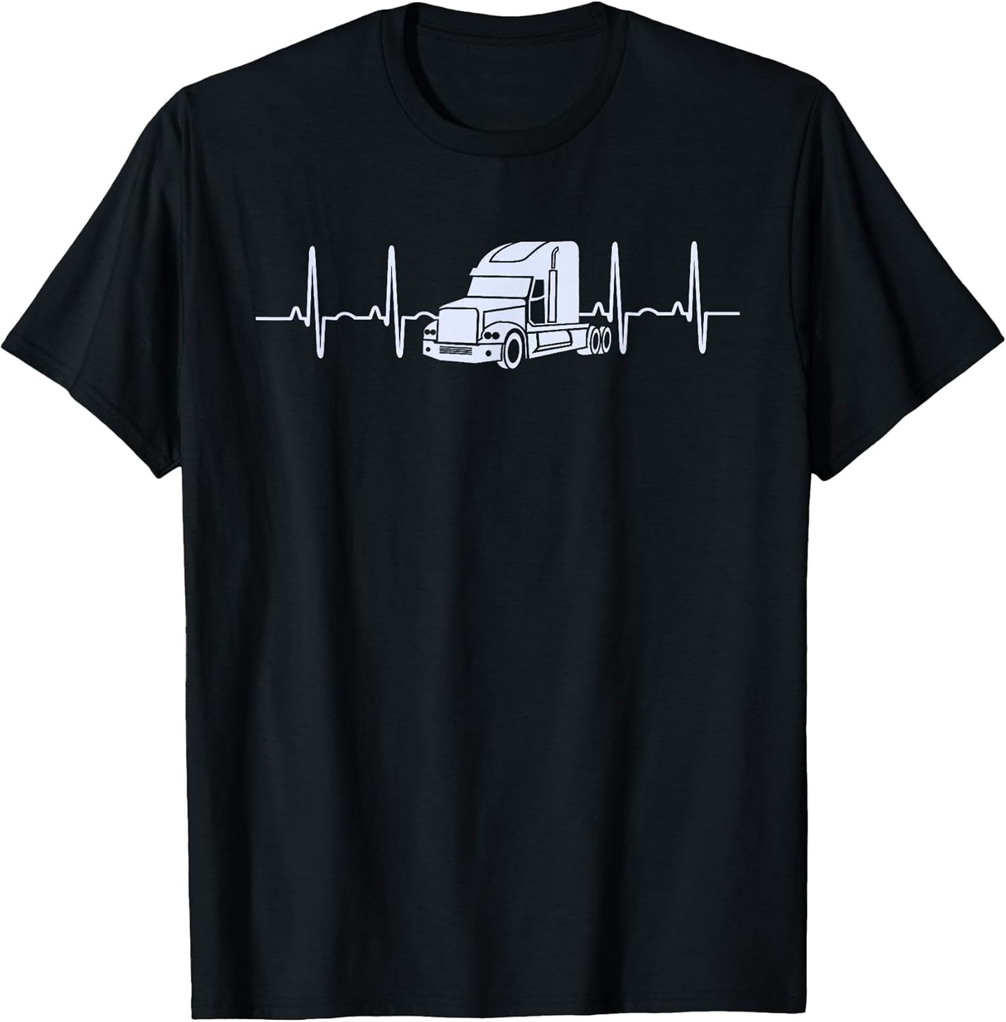 Heartbeat Trucking Shirt Gift