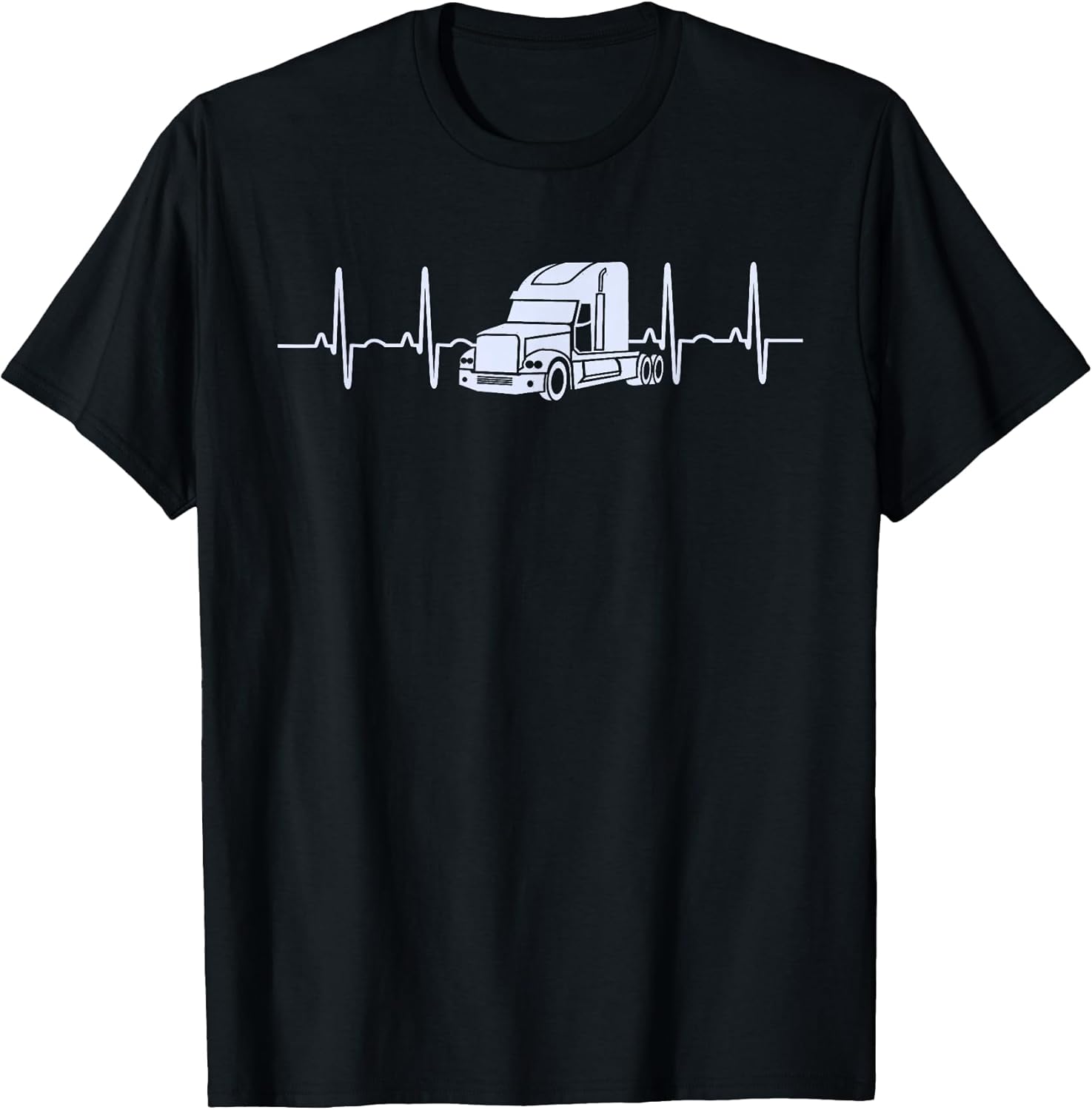 Heartbeat Trucking Shirt Gift