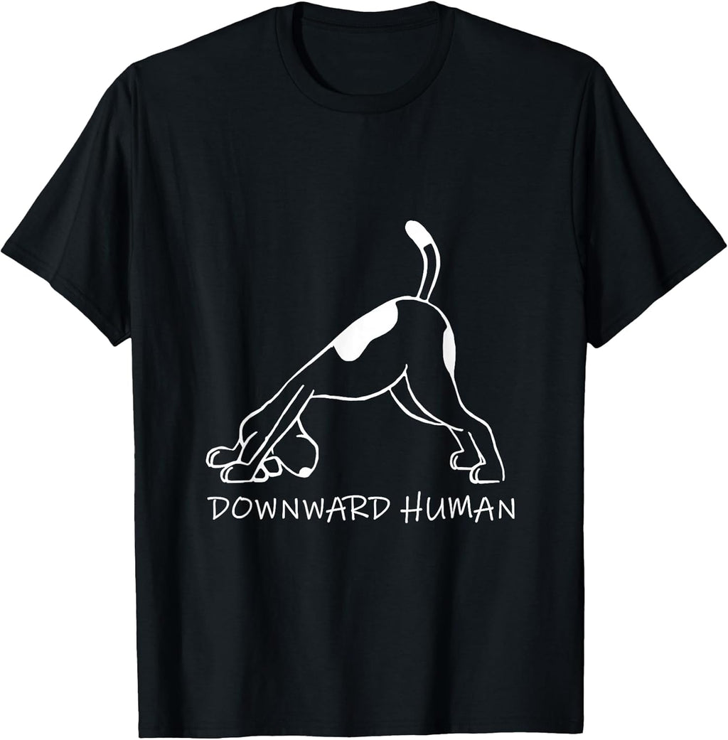 Downward Human Dog Funny Yoga Lover Pet Gift