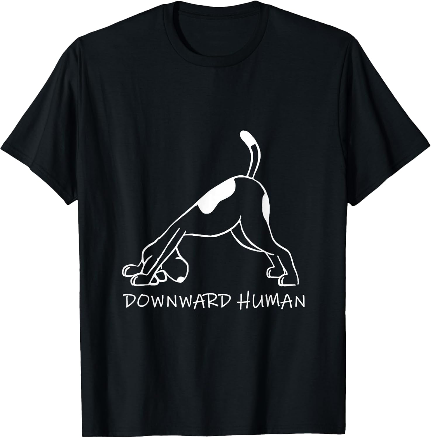 Downward Human Dog Funny Yoga Lover Pet Gift