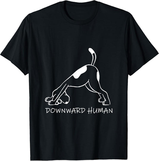 Downward Human Dog Funny Yoga Lover Pet Gift