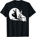 Funny Rabbit Hand Shadow Puppets Bunny Pop Art