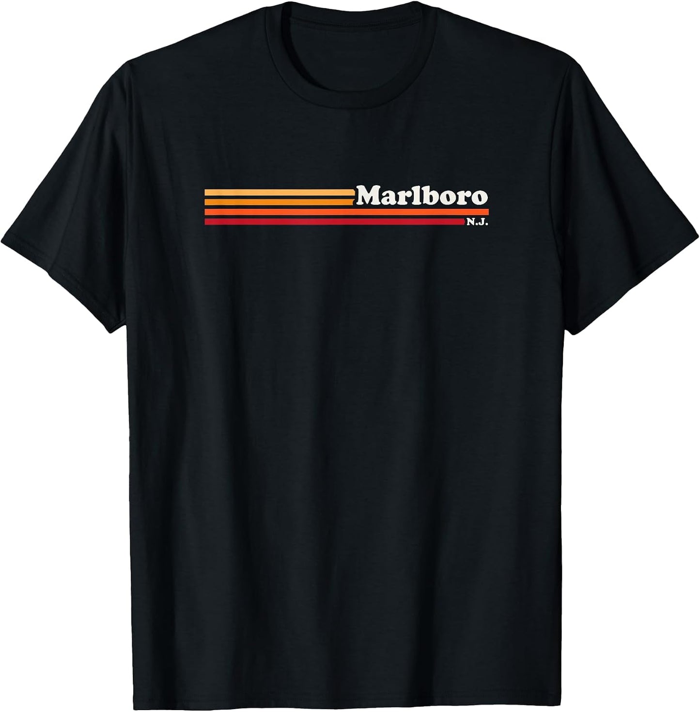 Retro 80's Marlboro NJ T-Shirts & Tees