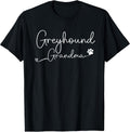 Greyhound Grandma Design Greyhound Dog Lovers T-Shirt for Men Women Kids