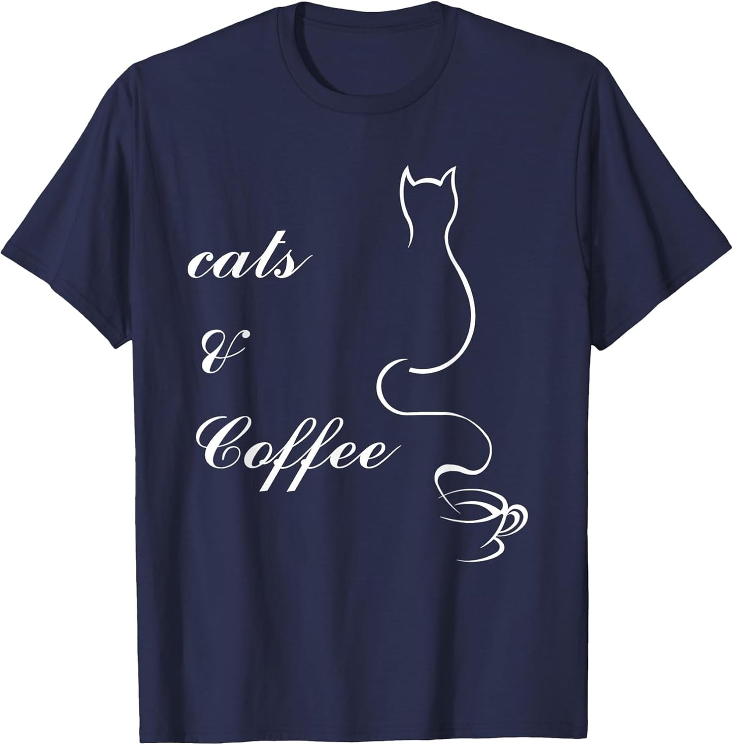 Cute Cats and Coffee T-Shirt