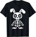 Twisted Dark Humor Skeleton Bunny Easter