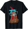 cute Women Girl Chicken With Bandana Headband