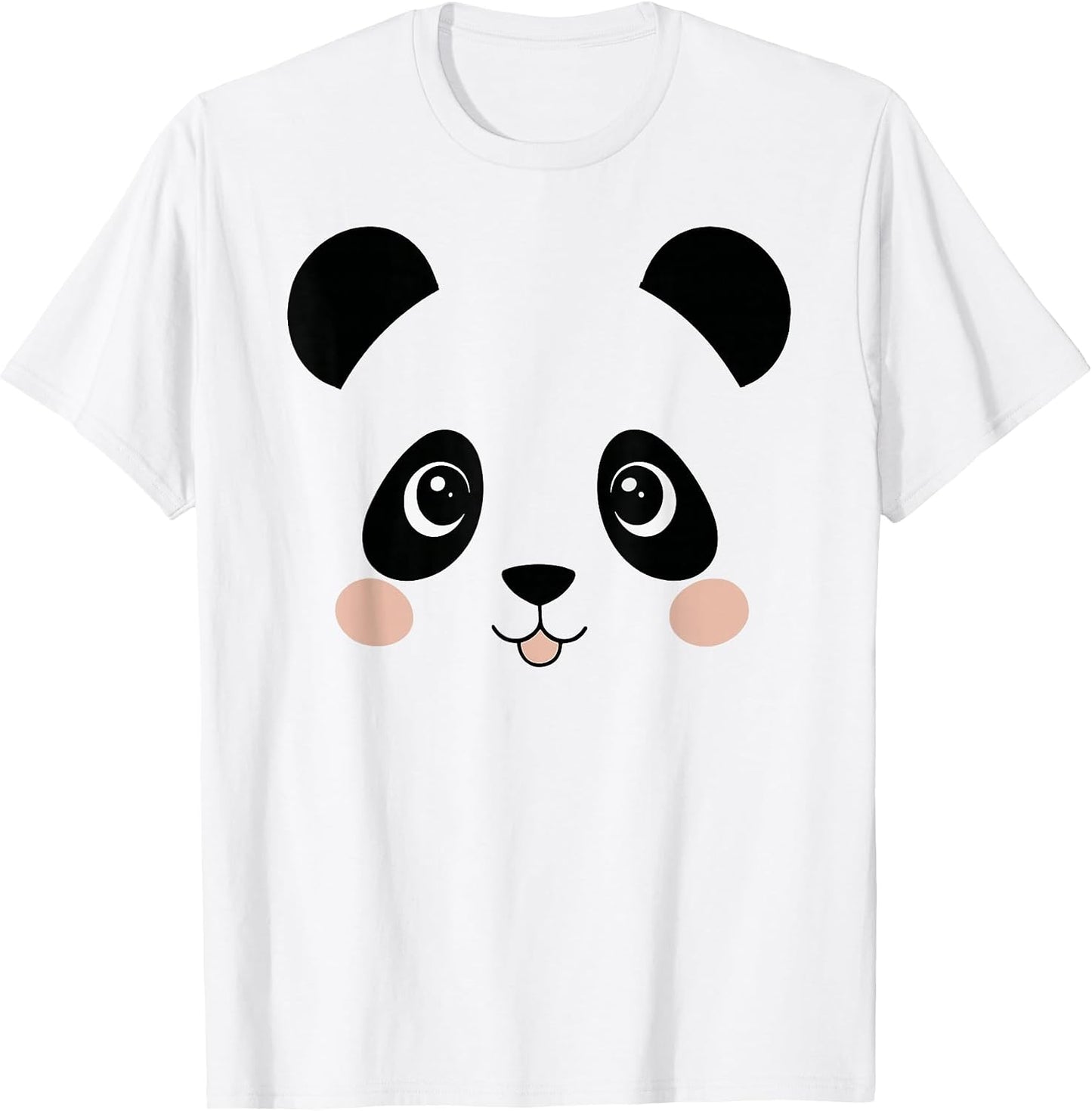 Halloween Panda Face Animal Kids Adults Outfits
