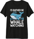 Funny Whale Watching Shirts for Mens