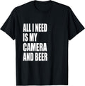 Camera Beer funny Photograpy Filming Photo Design