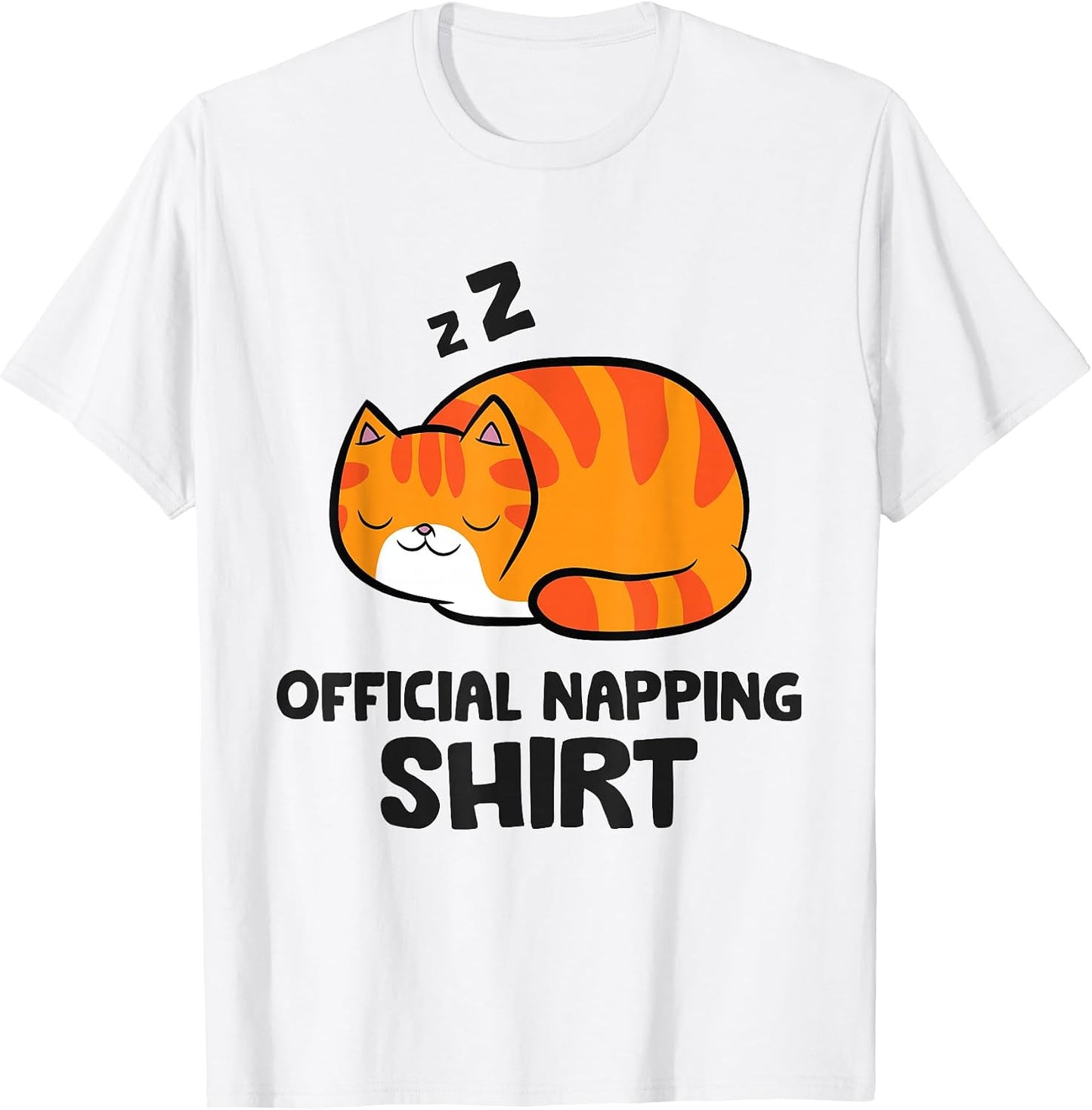 Cute Sleeping Cat Tees