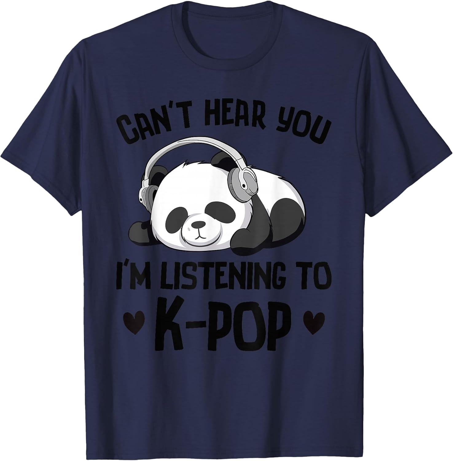 Cool Panda K-pop Fan Apparel Teen Girls Women