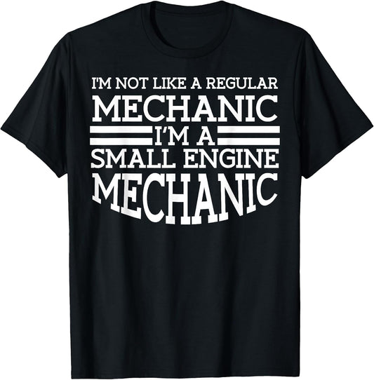Cool Small Engine Mechanic Humor Quote Merch