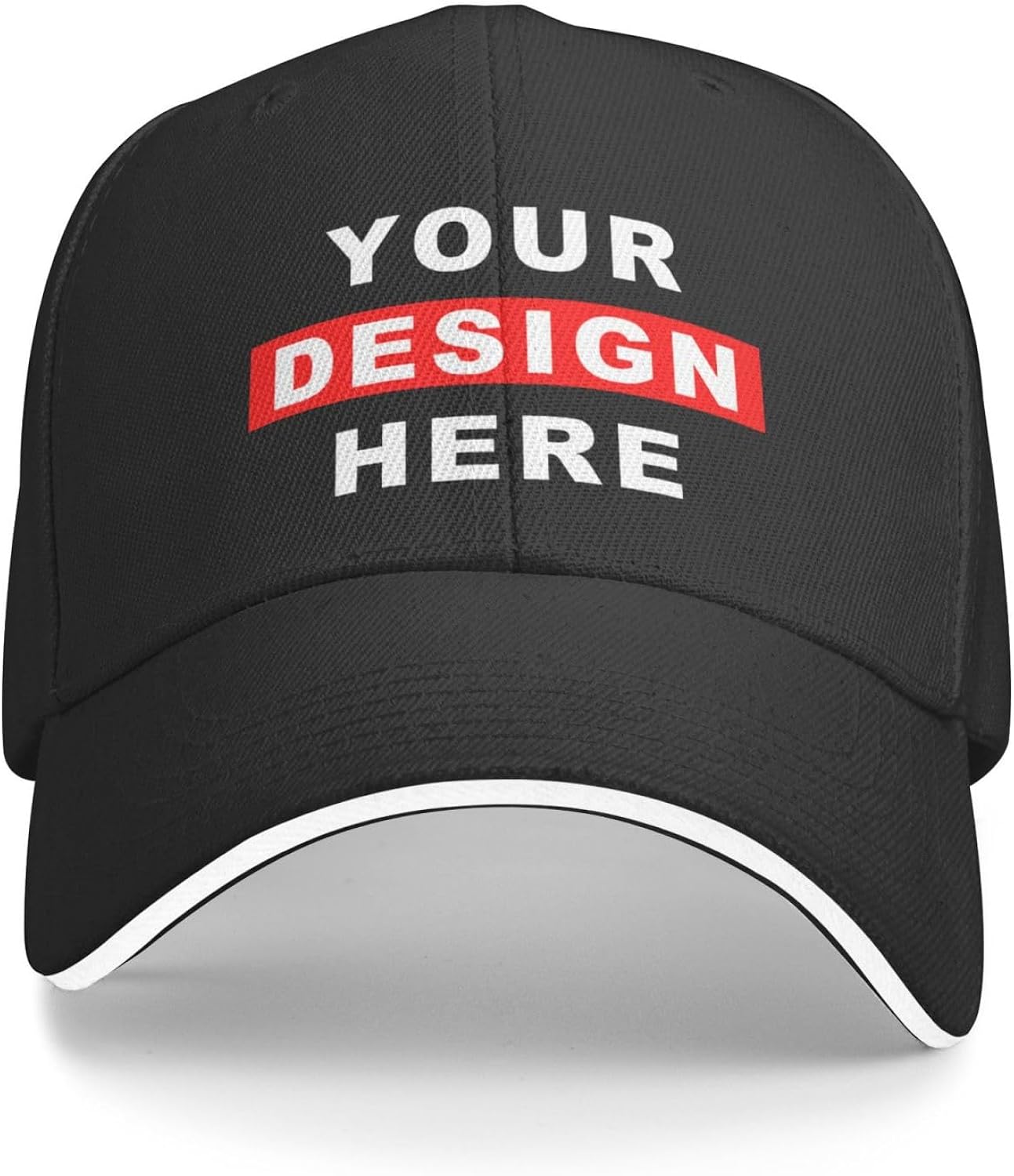 Custom Baseball Cap Custom Hat Design Your Own Logo Personalized Hats for Women Men Cowboy Trucker Caps