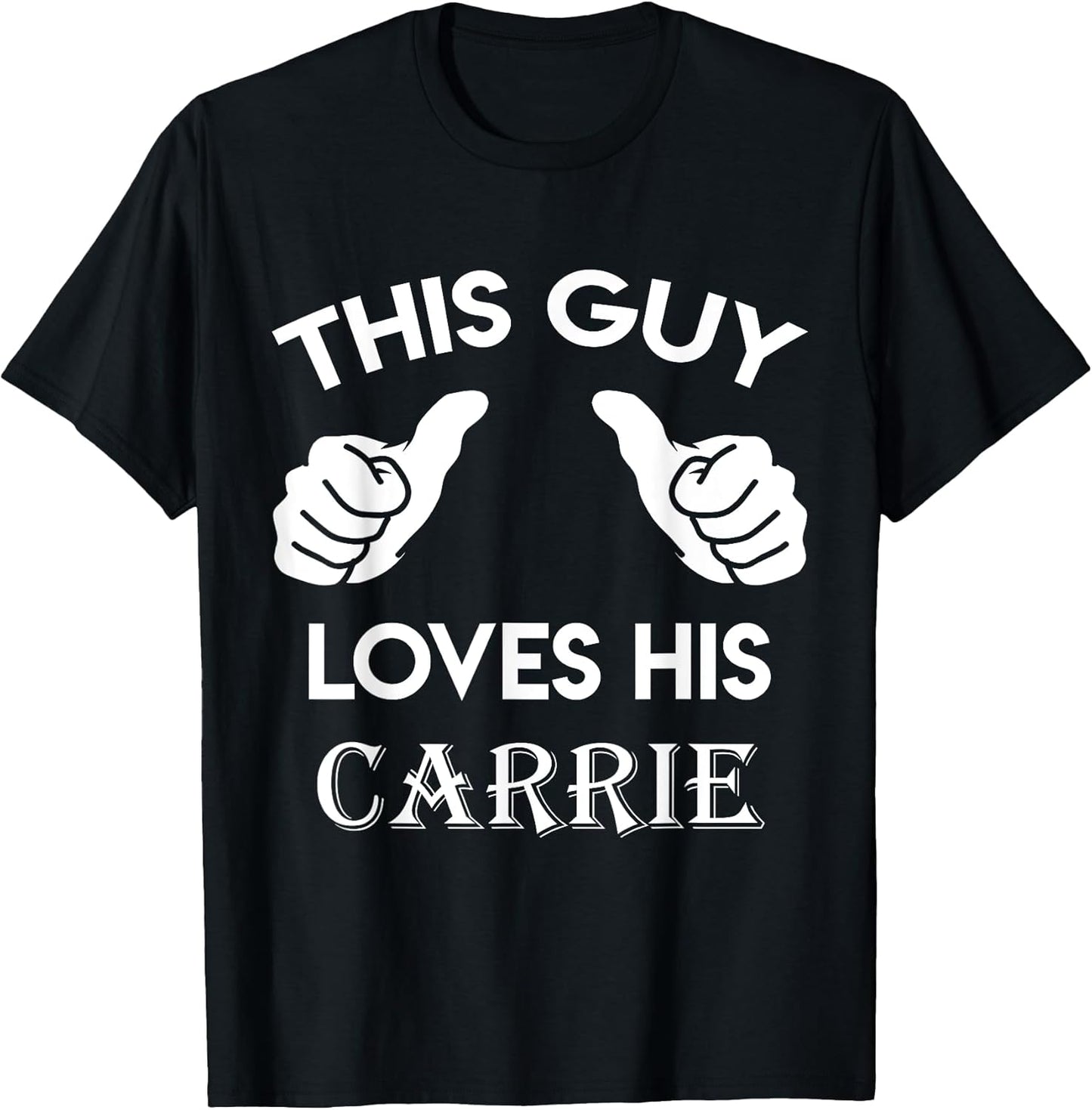 I love CARRIE gift