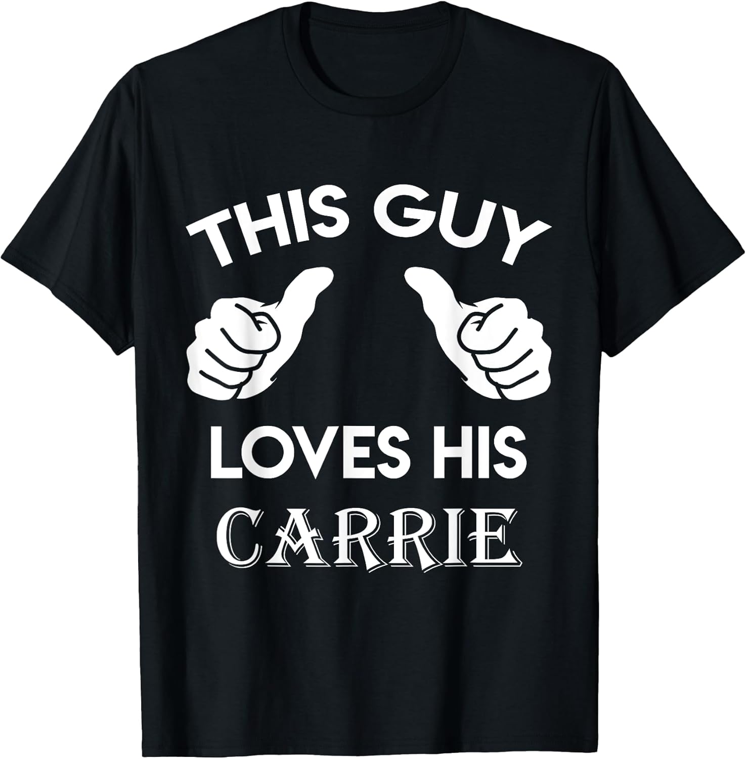 I love CARRIE gift