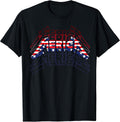 Merica Rock Sign 4th of July Vintage Shirt Shop